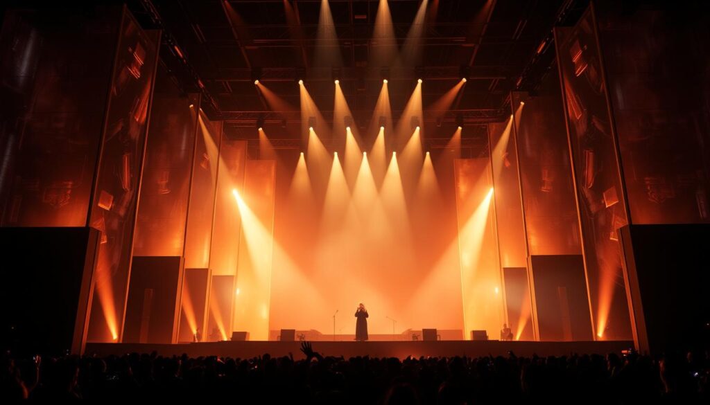 desain panggung konser Adele desain panggung konser Adele