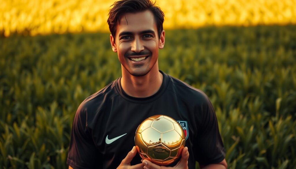Kaka with Ballon d'Or Kaka with Ballon d'Or