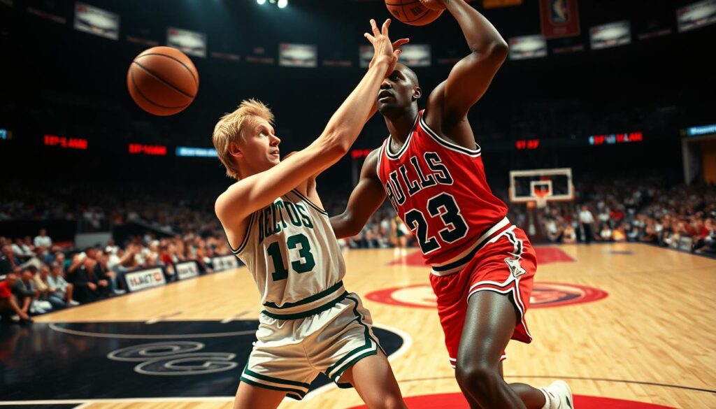 Larry Bird vs. Michael Jordan Larry Bird vs. Michael Jordan