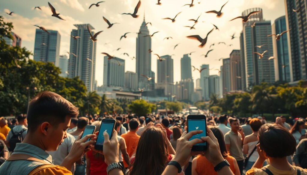Penggunaan Twitter di Indonesia Penggunaan Twitter di Indonesia