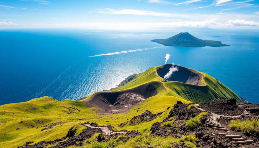 Potensi Gunung Berapi Aogashima Potensi Gunung Berapi Aogashima