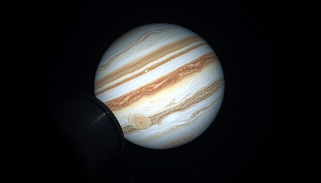pengamatan Jupiter melalui teleskop pengamatan Jupiter melalui teleskop