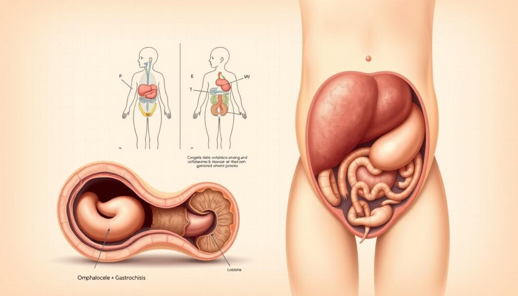 Perbedaan Omphalocele dan Gastroschisis