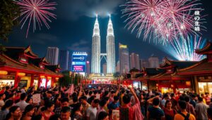 Kuala Lumpur Bersiap Menyambut Tahun Baru yang Meriah