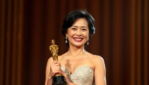 Sejarah Baru, Michelle Yeoh Raih Piala Oscar
