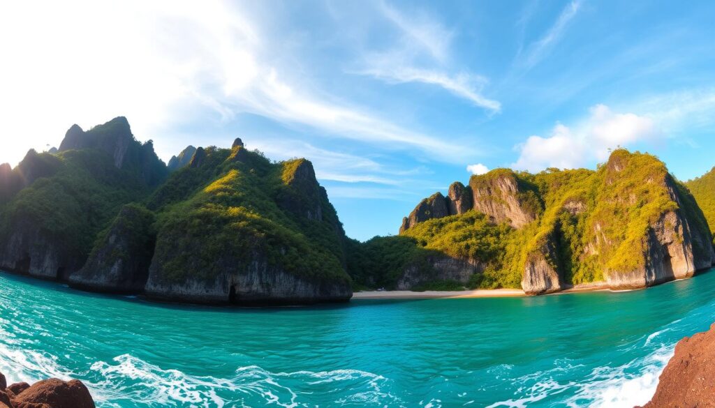 Pemandangan Kelingking Beach Pemandangan Kelingking Beach