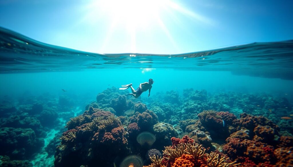 Snorkeling di Purnamasada Snorkeling di Purnamasada