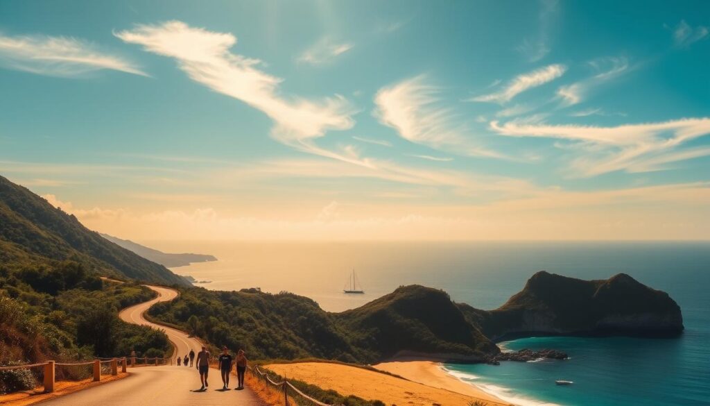 perjalanan ke Lucky Bay