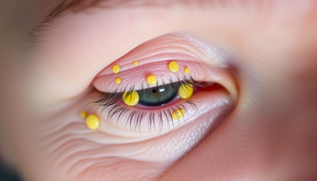 xanthelasma akibat kolesterol