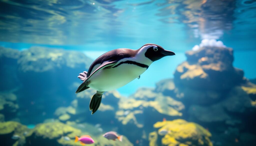 penguin di SEAWORLD Indonesia penguin di SEAWORLD Indonesia