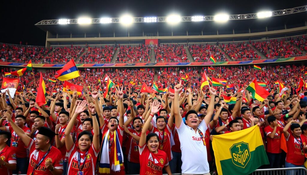 Dukungan Fans Satria Sanggeni FC