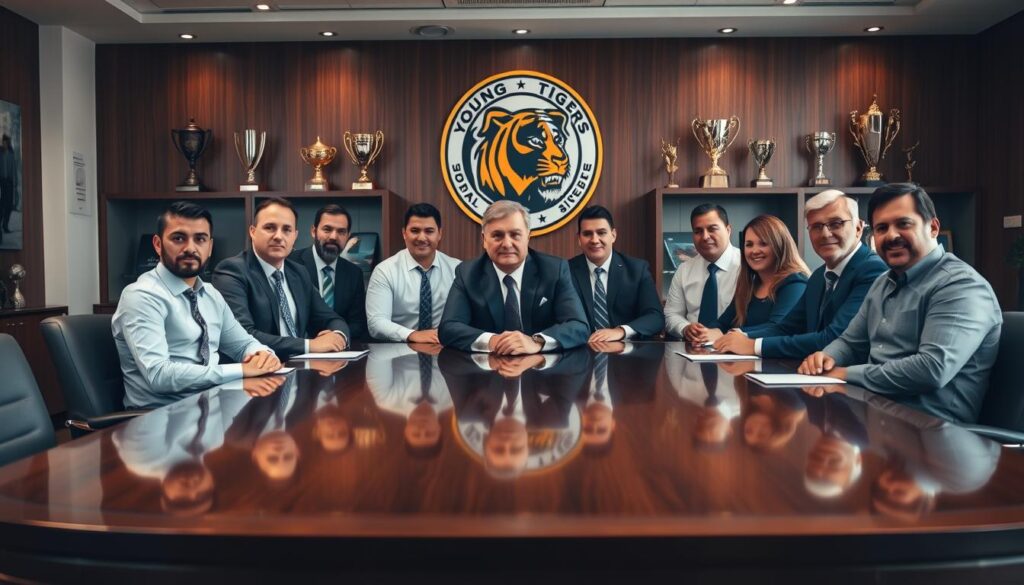 Kabinet Manajemen Young Tigers FC