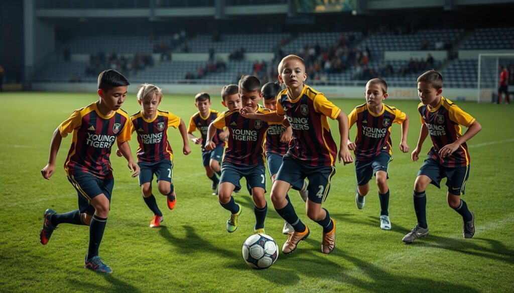 pemain muda Young Tigers FC