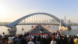 Pembukaan Resmi Jembatan Kota Bridge Town