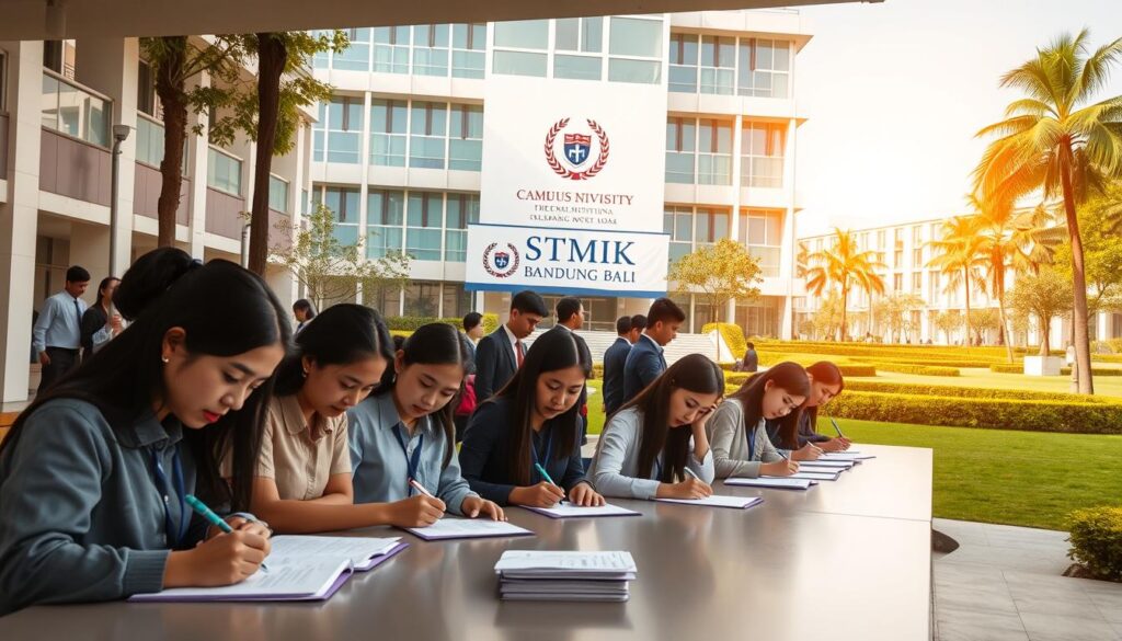 proses pendaftaran STMIK Bandung Bali